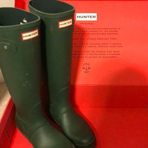 Tall Matte Hunter Boots